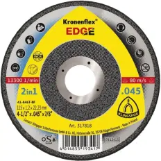 Disco corte 4.1/2 x 1,2 x 22,23mm EDGE SPECIAL KLINGSPOR