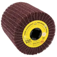 RODA DE MANTA ABRASIVA 100 X 100 X 19 NCW 600 S G-150 MEDIO KLINGSPOR