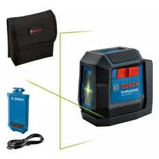Nivel a Laser verde GLL 12-22 G LI Bosch com Bateria 3.7V