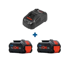 Kit Duas Baterias ProCORE 18V 8.0Ah  e Carregador Rapido GAL1880CV 220V Bosch