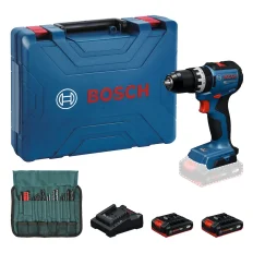 FURADEIRA DE IMPACTO/PARAFUSADEIRA 18V BRUSHLESS C/ 2 BATERIAS 2.0AH GSB 18V-52 BOSCH