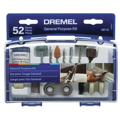 Kit Acessórios P/ Uso Geral 52 PÇS DREMEL