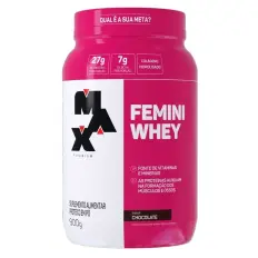 Femini Whey Protein Pote 900g - Max Titanium