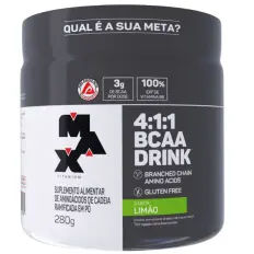 BCAA Drink em Pó 4:1:1 Pote 280g - Max Titanium