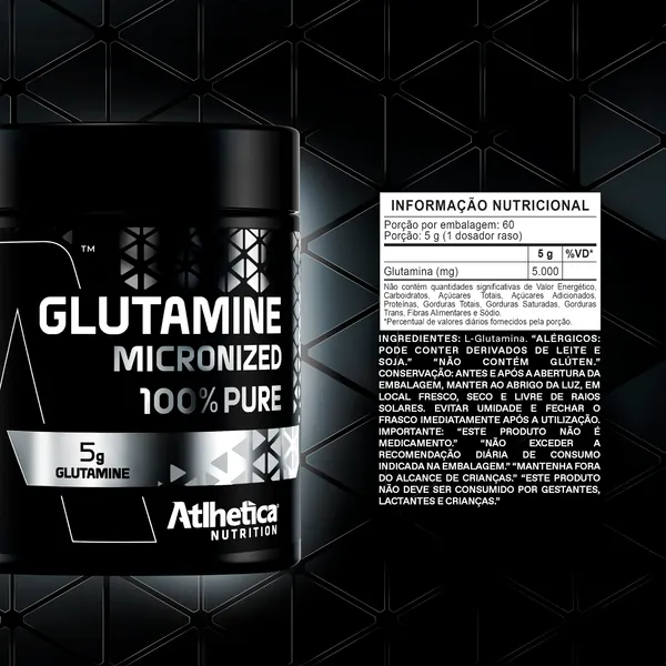 L-Glutamine Powder 300g - Atlhetica Evolution