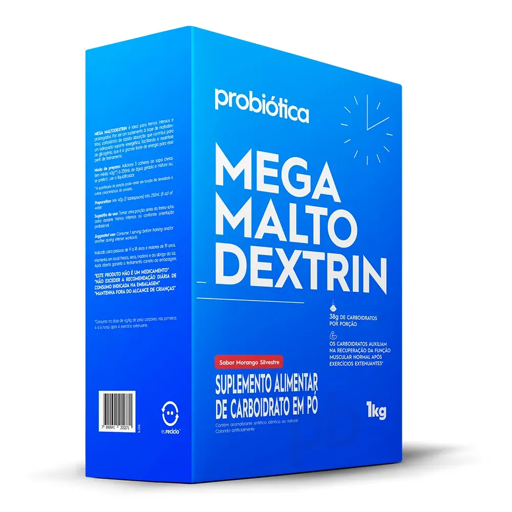 Maltodextrina Mega Maltodextrin Refil 1kg - Probiotica