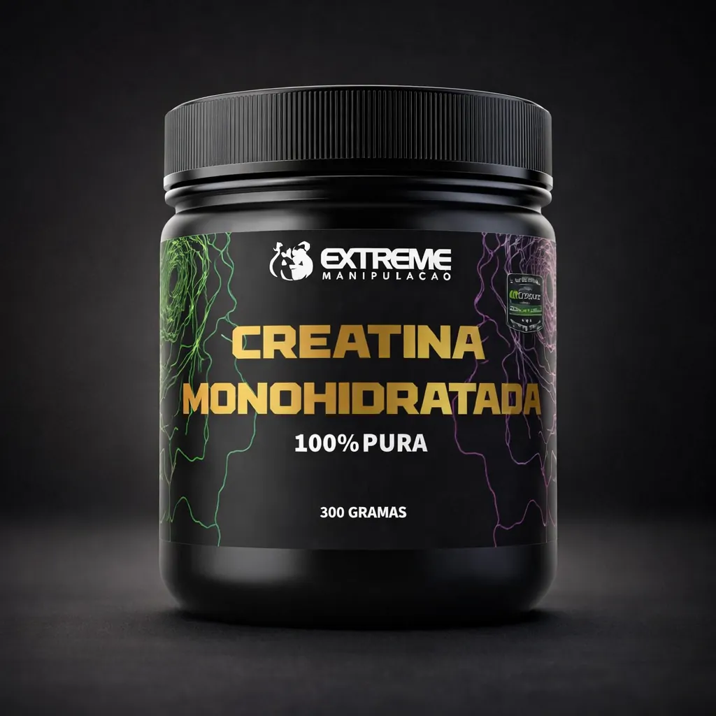 Creatina Creapure 100% Pura Pote 300g Extreme