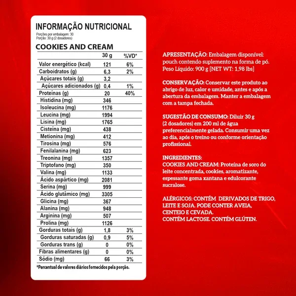 Super Whey 100% Pure Refil 907g - Integralmédica