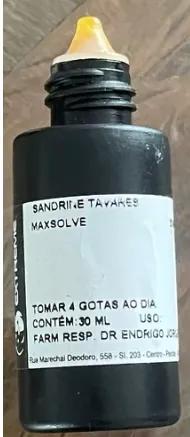 Maxsolve - Coenzima Q10 20% Em Nanoemulsão 
