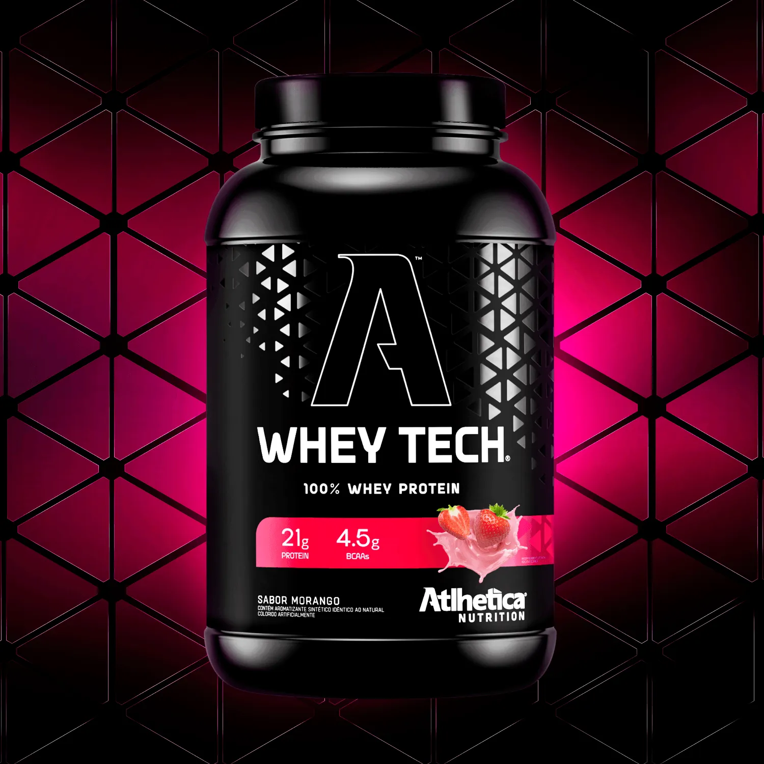 100% Whey Tech 2W Pote 900g - Atlhetica Nutrition