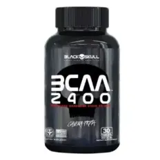 BCAA 2400 Pote 30 Tabletes - ( VAL 30.08/26 ) - Black Skull