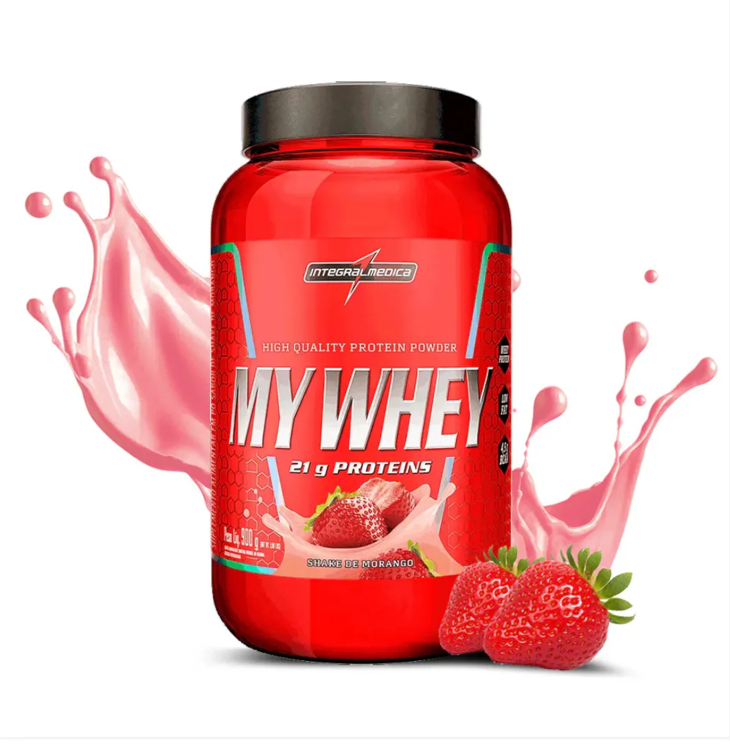 100% Whey Concentrado MY WHEY Pote 900g - Integralmedica