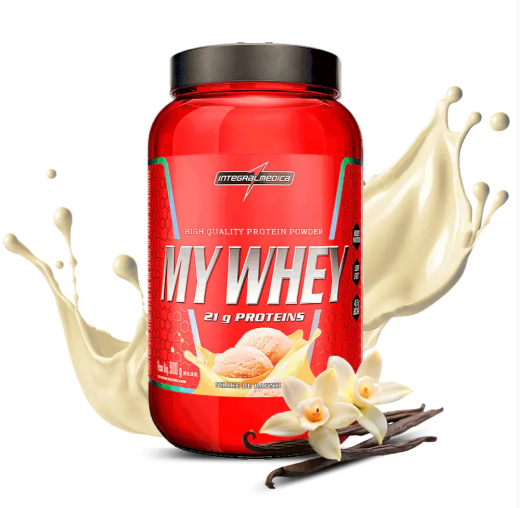 100% Whey Concentrado MY WHEY Pote 900g - Integralmedica