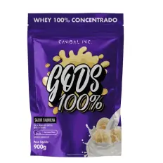 Gods Whey Protein 100% concentrado Refil 900g