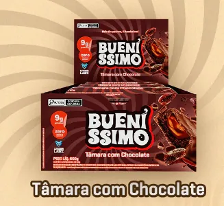 Barra de proteína Baked Bar Bueníssimo - Display com 12uni - Under Labz