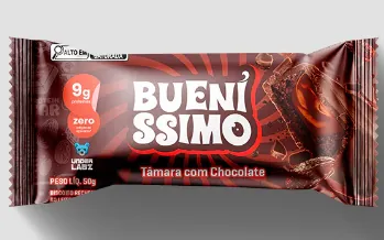 Barra de proteína Baked Bar Bueníssimo - Display com 12uni - Under Labz