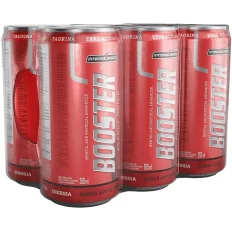 Booster Zero Açúcar Energy Drink Fardo 6 Latas 269ml cada - Integralmedica