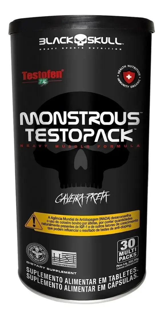 MONSTROUS TESTOPACK 30 MULTI PACKS