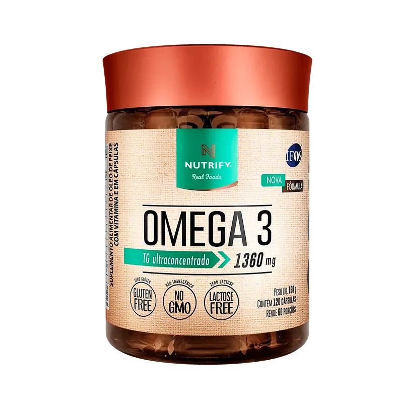Ômega 3 1360mg Nutrify Selo IFOS