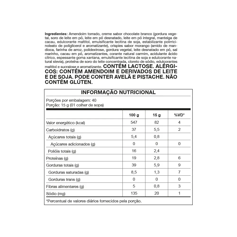 Pasta De Amendoim Com Whey Protein 600g - Nutrata ( Validade 30.08.2026 )