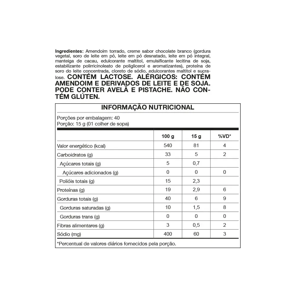 Pasta De Amendoim Com Whey Protein 600g - Nutrata ( Validade 30.08.2026 )