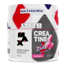Creatina Monohidratada Pote 300g Sabor 7Belo — Max Titanium