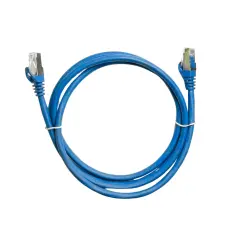 Patch Cord Blindado F/UTP - LSZH - Cat. 6 - 1m - Azul