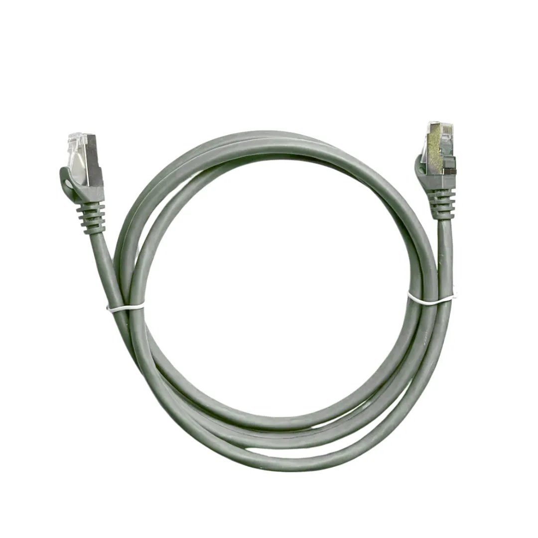 Patch Cord - Blindado F/UTP - LSZH - Cat. 6 - 1m - Cinza - Kit com 5 Unidades