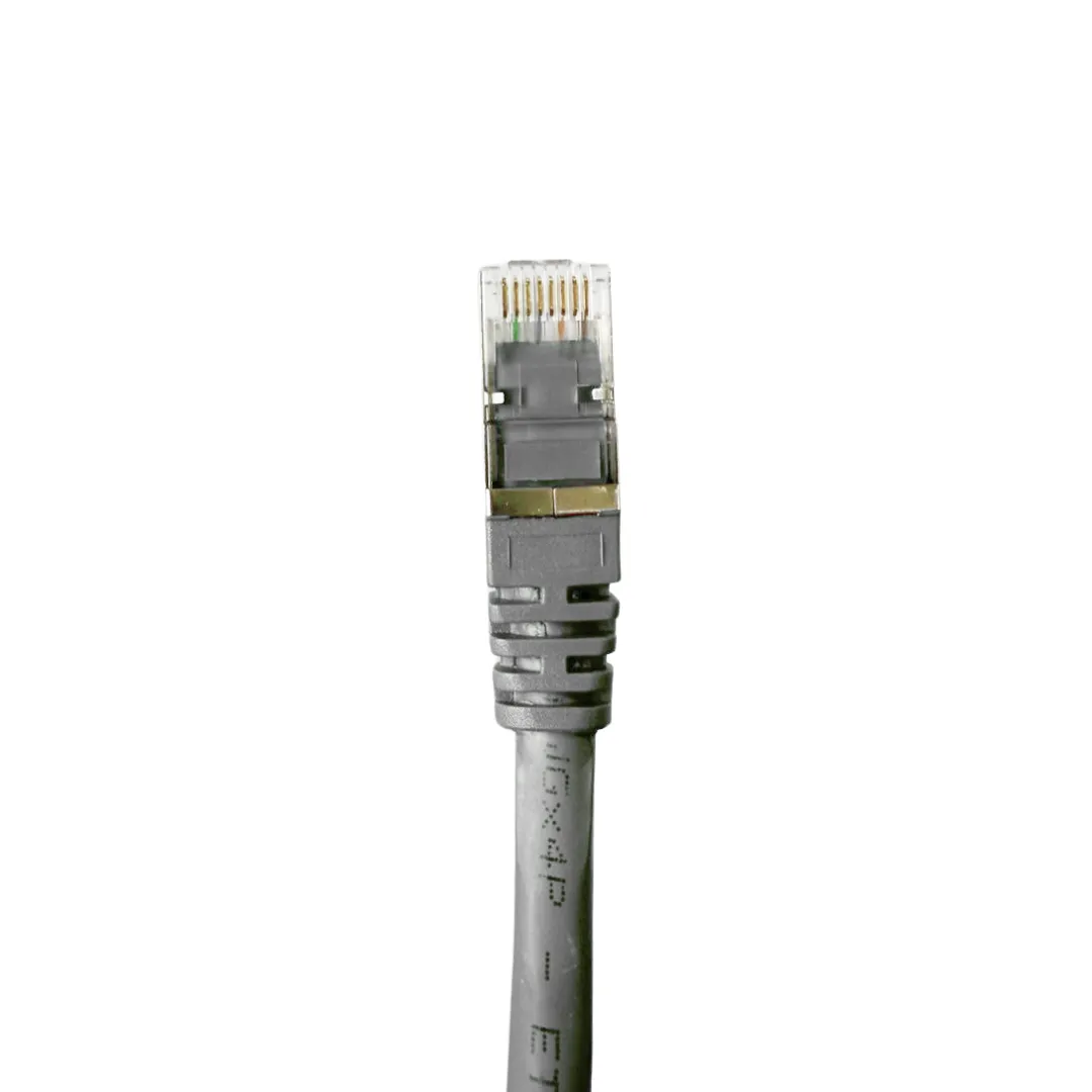Patch Cord - Blindado F/UTP - LSZH - Cat. 6 - 1m - Cinza - Kit com 5 Unidades