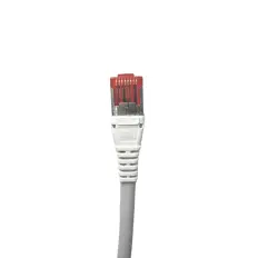 Patch Cord - S/FTP Cat. 6A Blindado - LSZH - R&M - 0,5m - Cinza