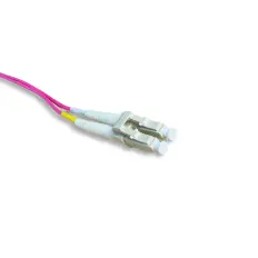 Cordão Óptico MM R&M OM4 Duplex - LC/UPC - 3m - Violeta