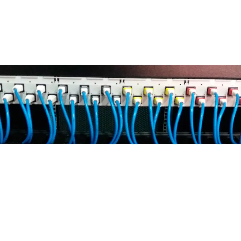 Clip Color - Coding p/ Patch Cord - RJ45 - R&M - Verde - Kit com 20 Unidades