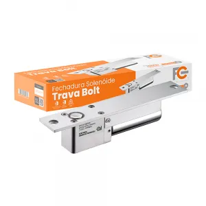 Fechadura Solenoide de Embutir - Trava Bolt - FCFEC03N - FC