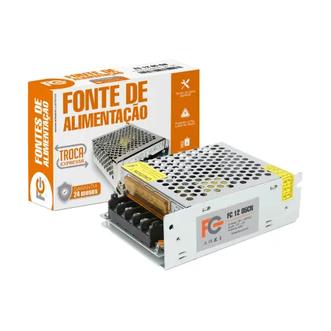 Fonte Chaveada Colmeia - 12V 5A 60W - FC