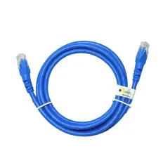 Patch Cord - UTP - LSZH - Cat.6 - Fconn - 0,5m - Azul