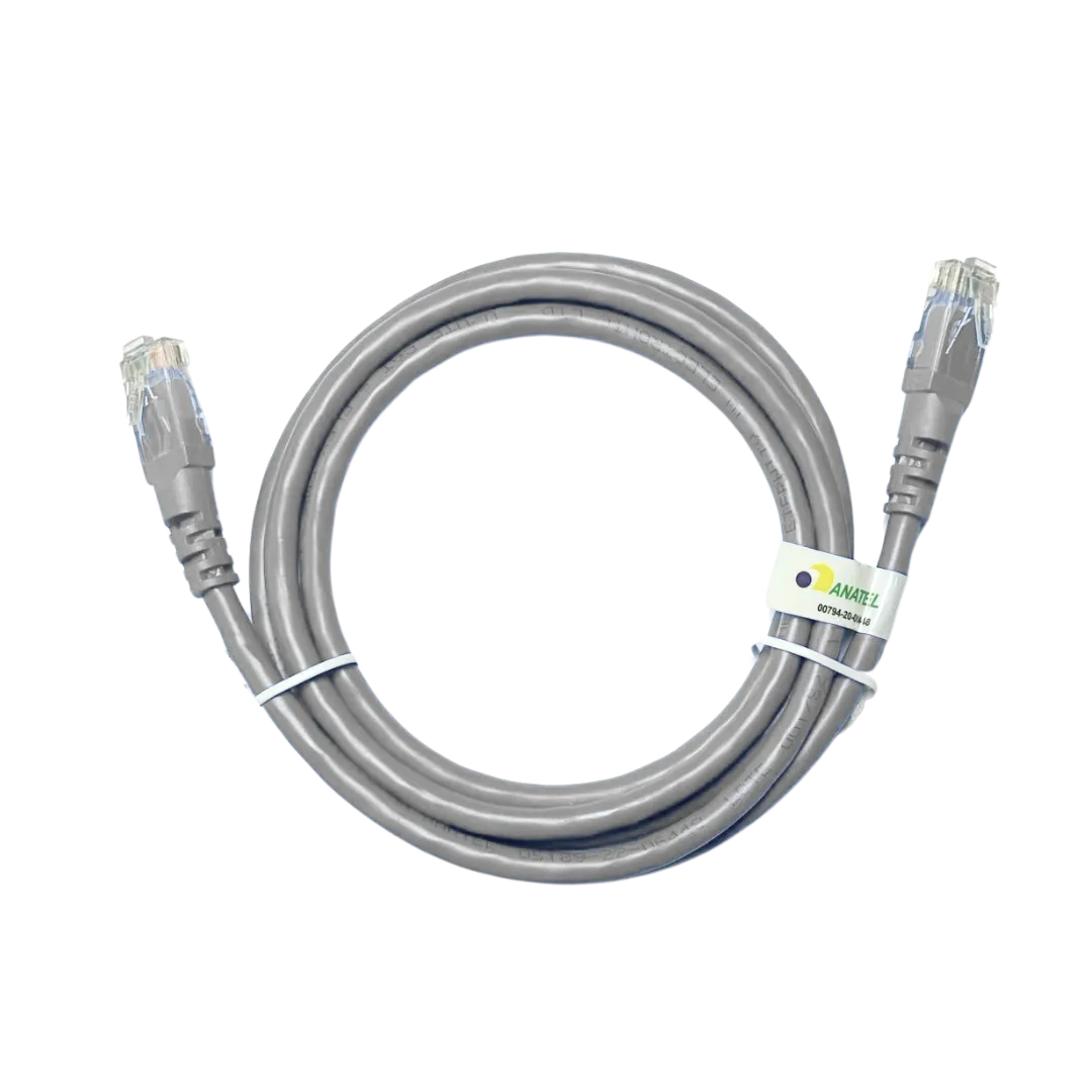Patch Cord - UTP - LSZH - Cat.6 - Fconn 0,5m - Cinza