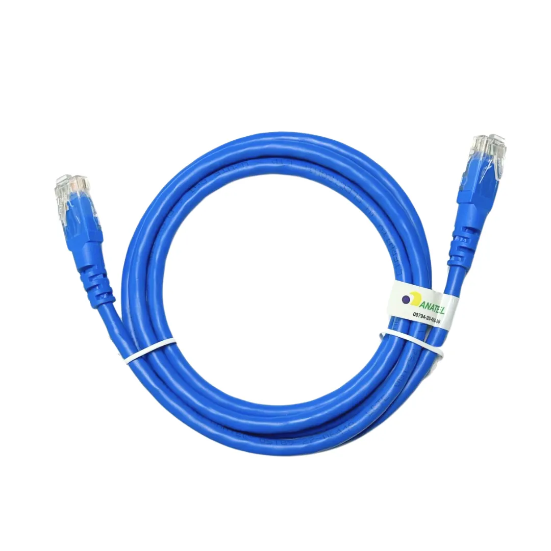 Patch Cord - Slim - UTP - CMX - Cat.6 - Fconn - 1m - Azul