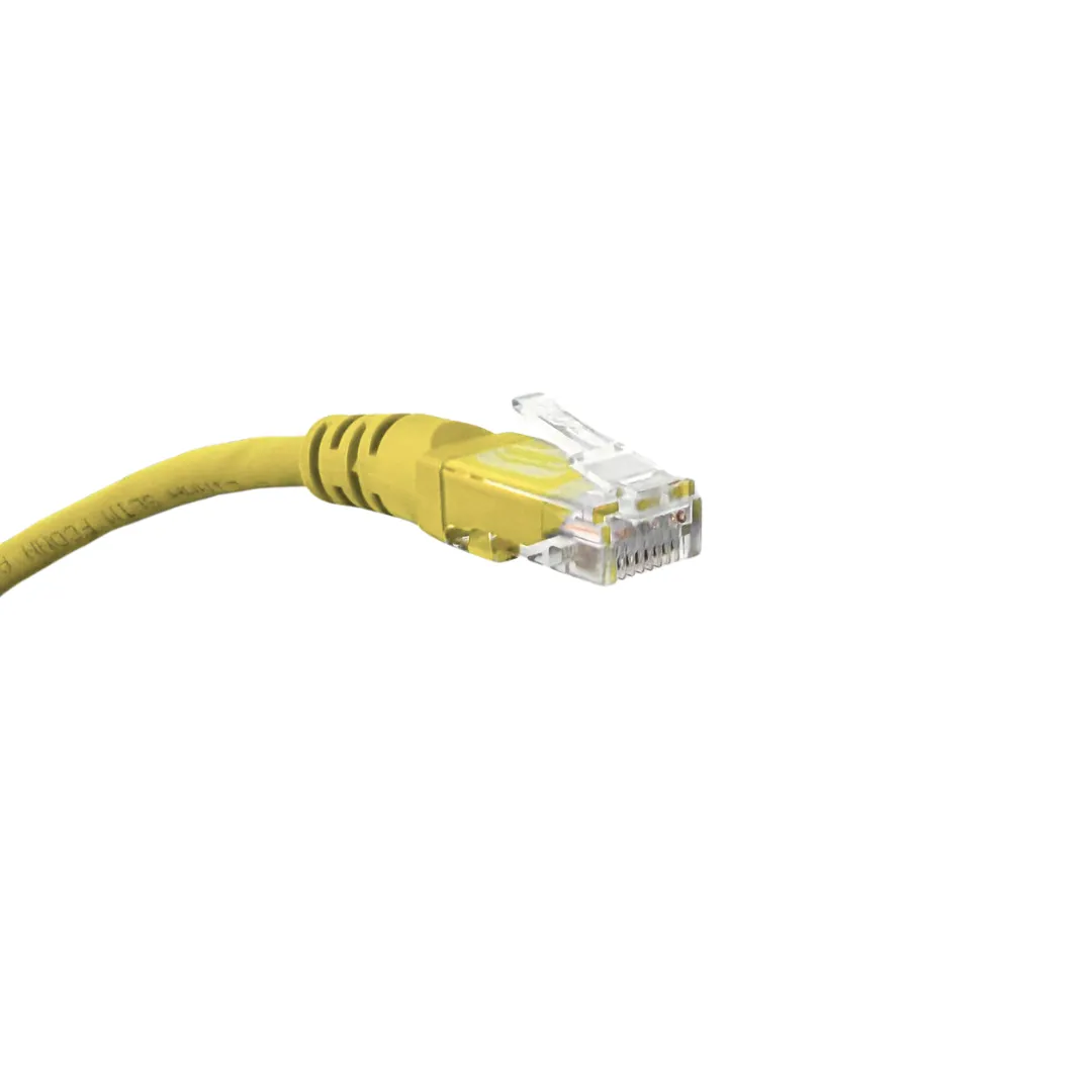 Patch Cord U/UTP - CM - Cat5e - 2,5m - Amarelo