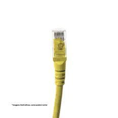 Patch Cord UTP - LSZH - Cat.6 - 2,5m - Amarelo 