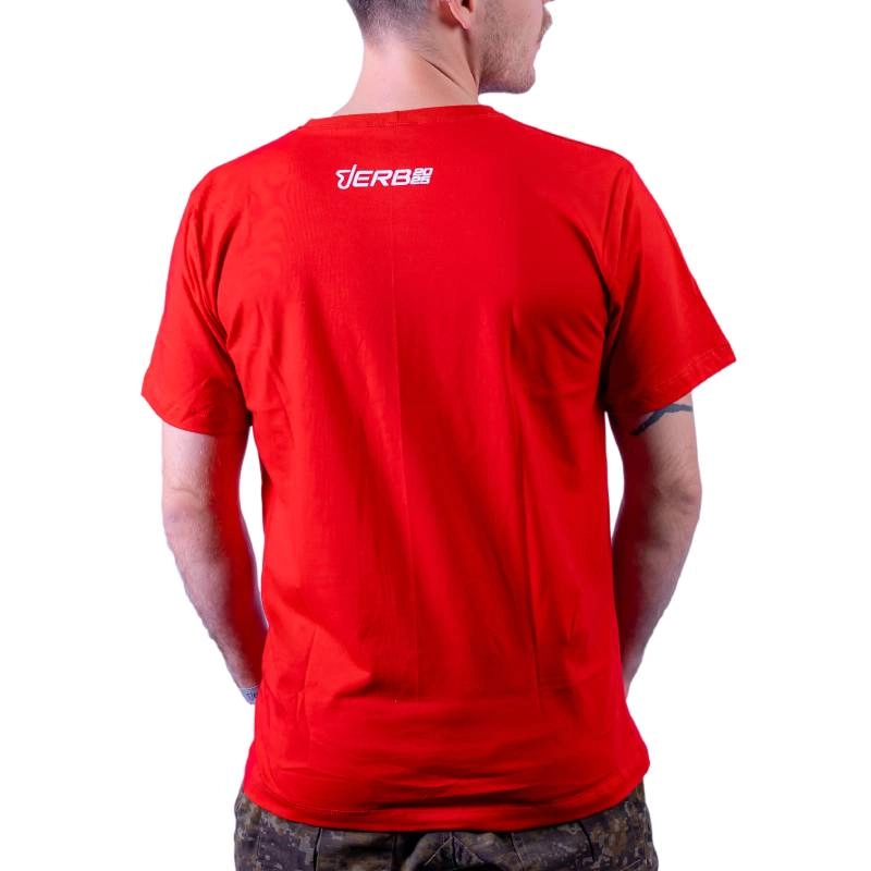 Camiseta vermelha Unissex