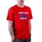 Camiseta vermelha Unissex