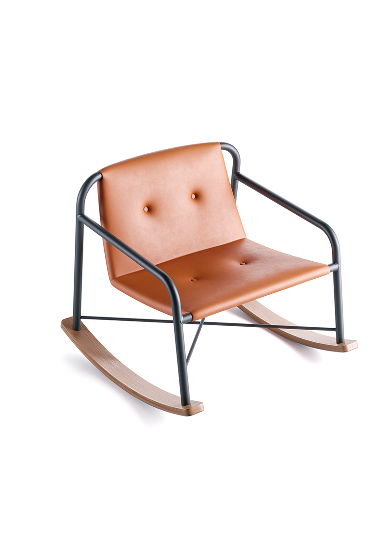 Cavaletti Stretch - Poltrona Esqui / Base esqui / Madeira laminada de Tauari envernizado.