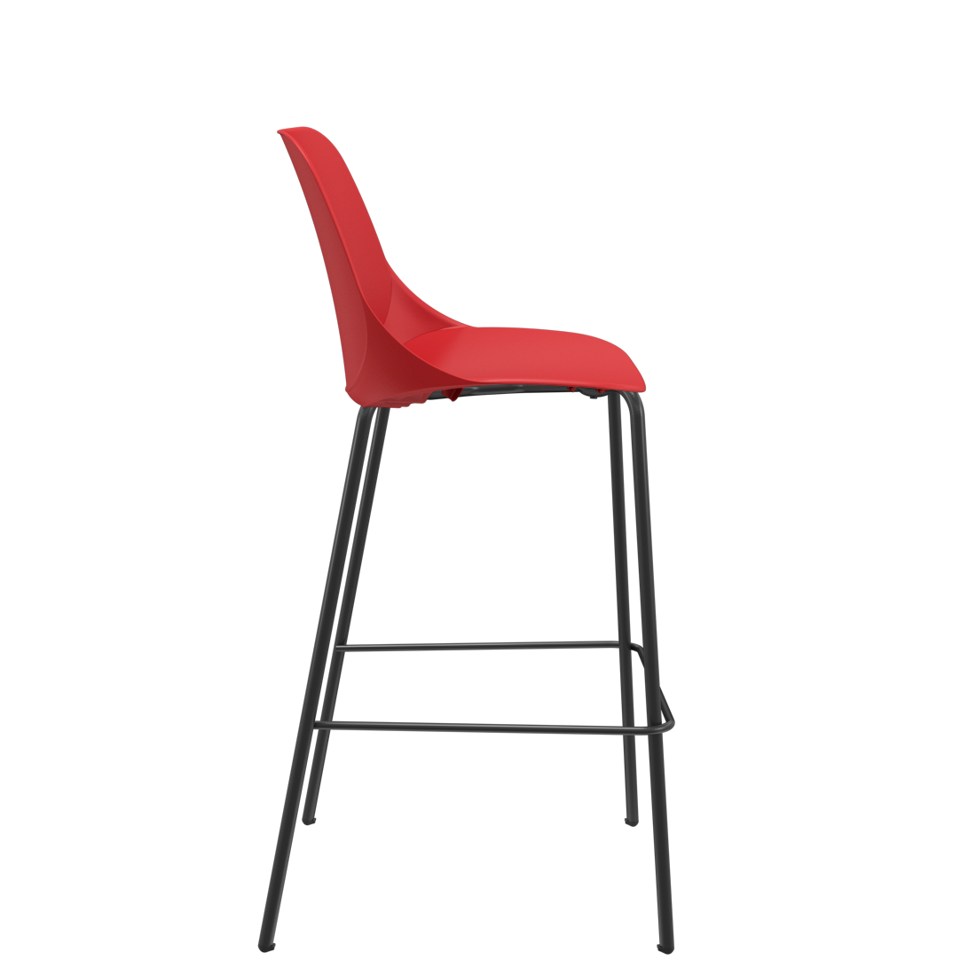 Banqueta Quick Fixa 4 pés Plaxmetal