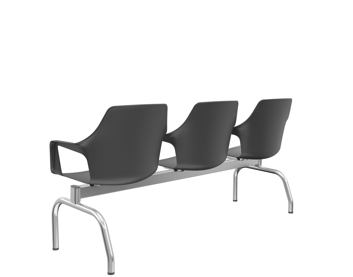 Longarina Vesper 3 Lugares PLAXMETAL