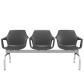Longarina Vesper 3 Lugares PLAXMETAL