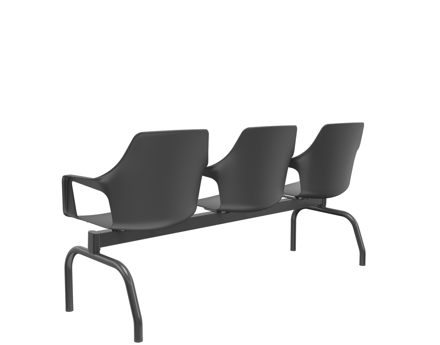 Longarina Vesper 3 Lugares PLAXMETAL