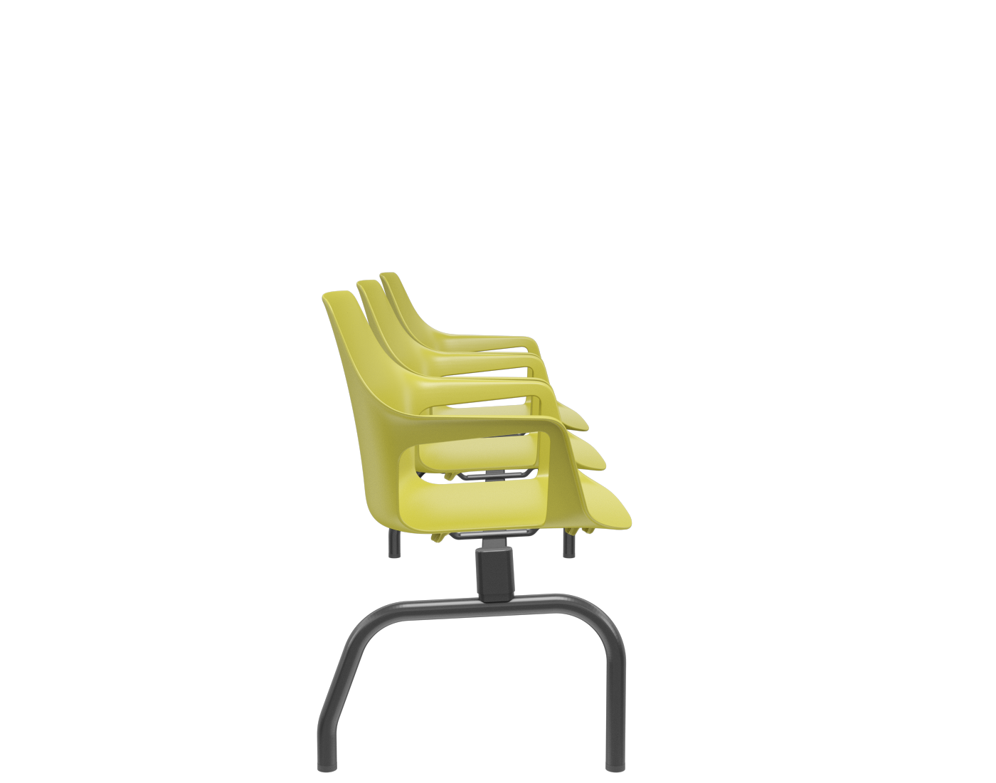 Longarina Vesper 3 Lugares PLAXMETAL