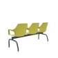Longarina Vesper 3 Lugares PLAXMETAL