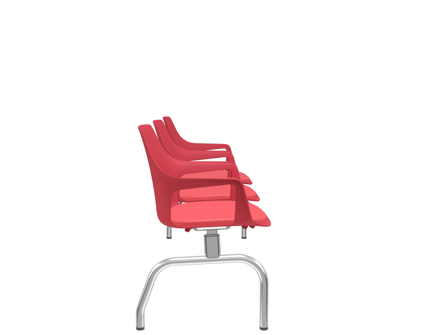Longarina Vesper 3 Lugares PLAXMETAL