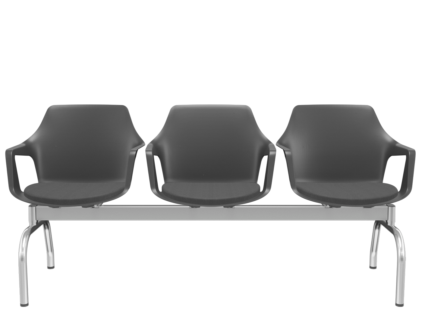 Longarina Vesper 3 Lugares PLAXMETAL